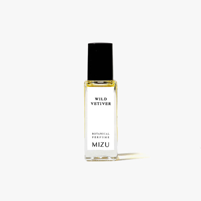 general | mizu botanical perfume wild vetiver bottle