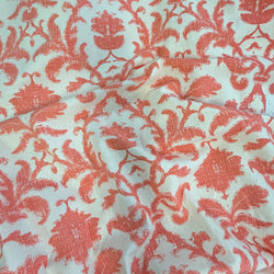 coral damask | swatch