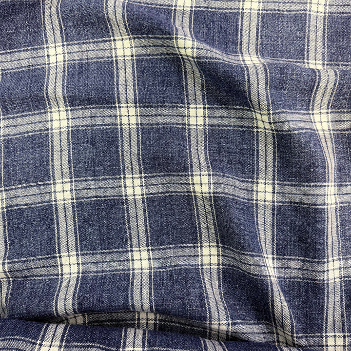 indigo plaid | swatch