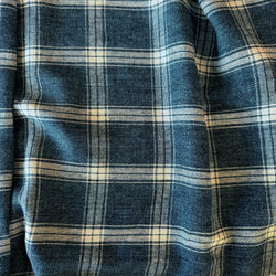 dark navy plaid | swatch