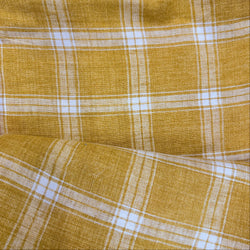 saffron plaid | saffron plaid swatch