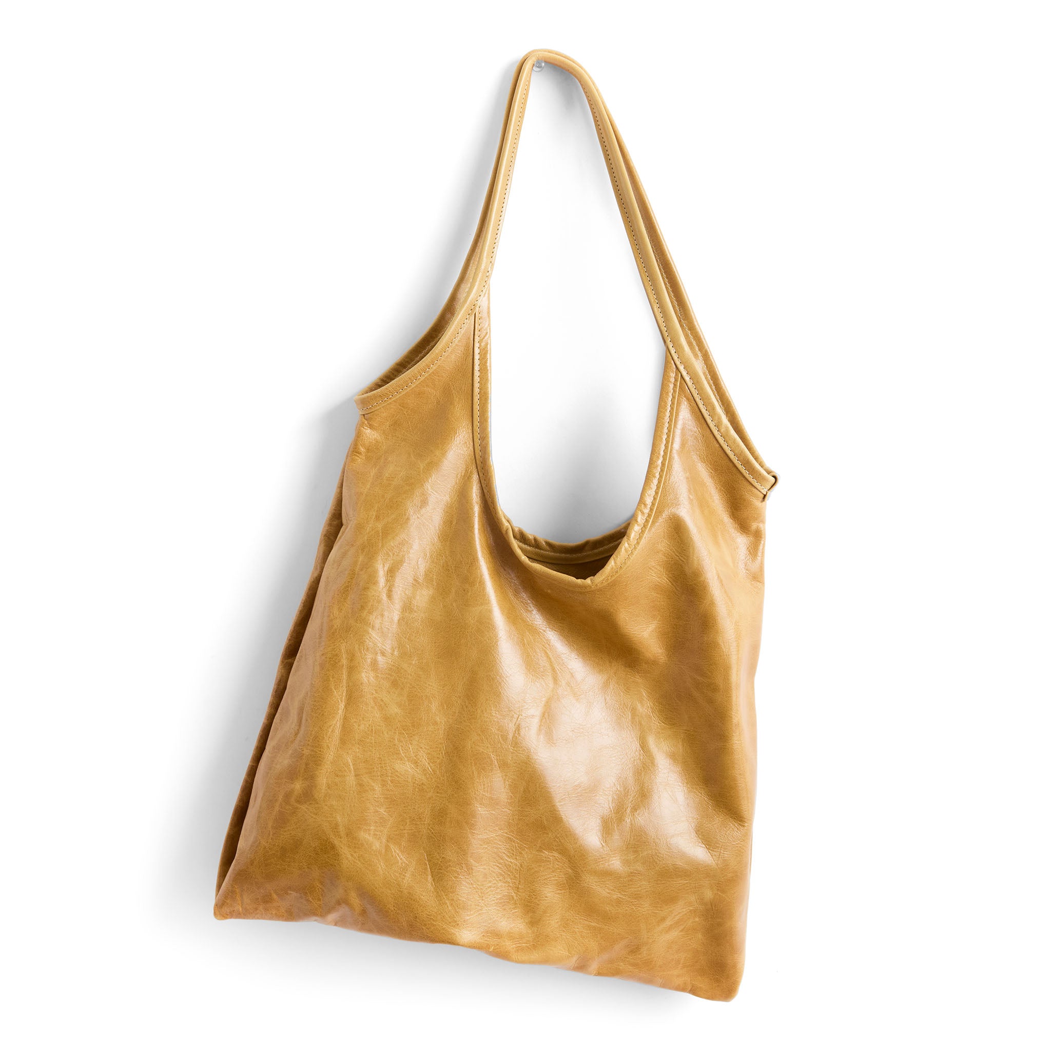 envelope tote in goldenrod