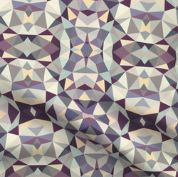 full scope purple & grey | swatch | cotton sateen