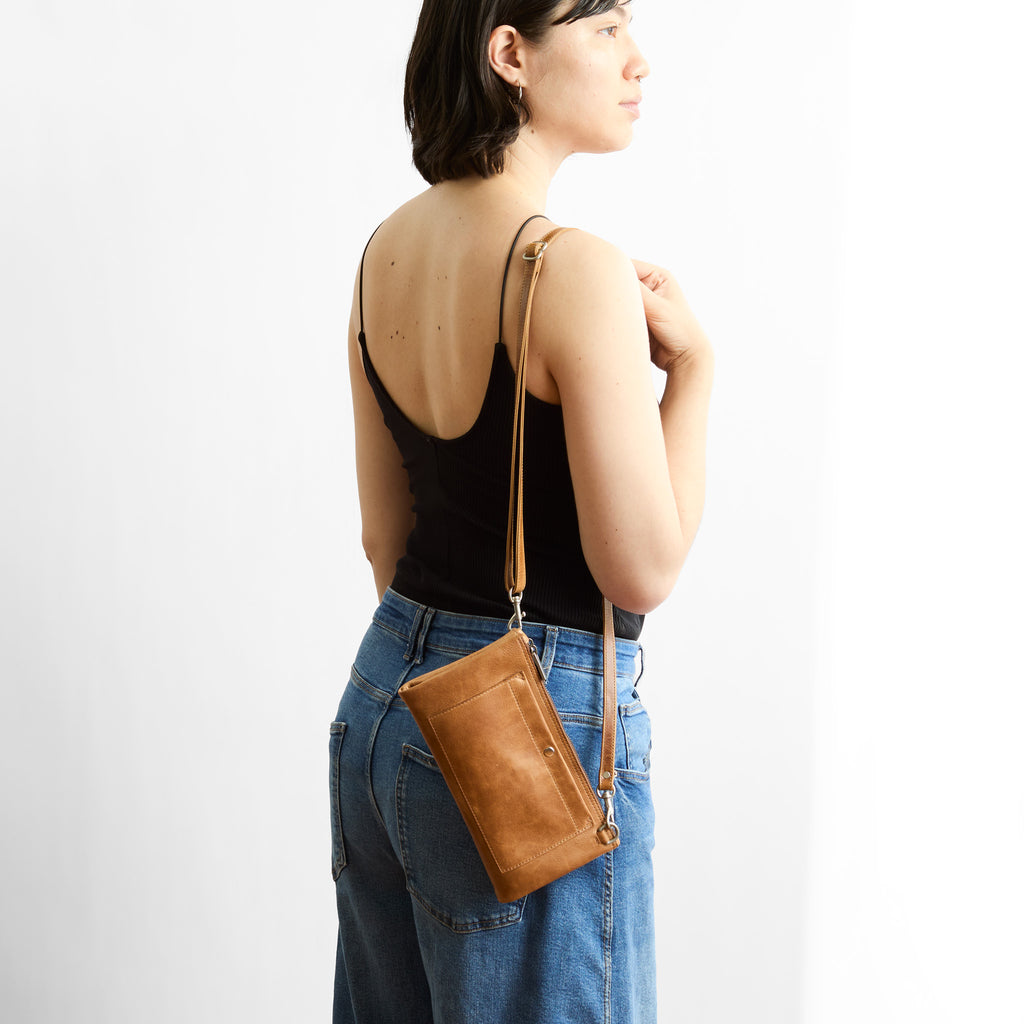 gemini crossbody being modeled 