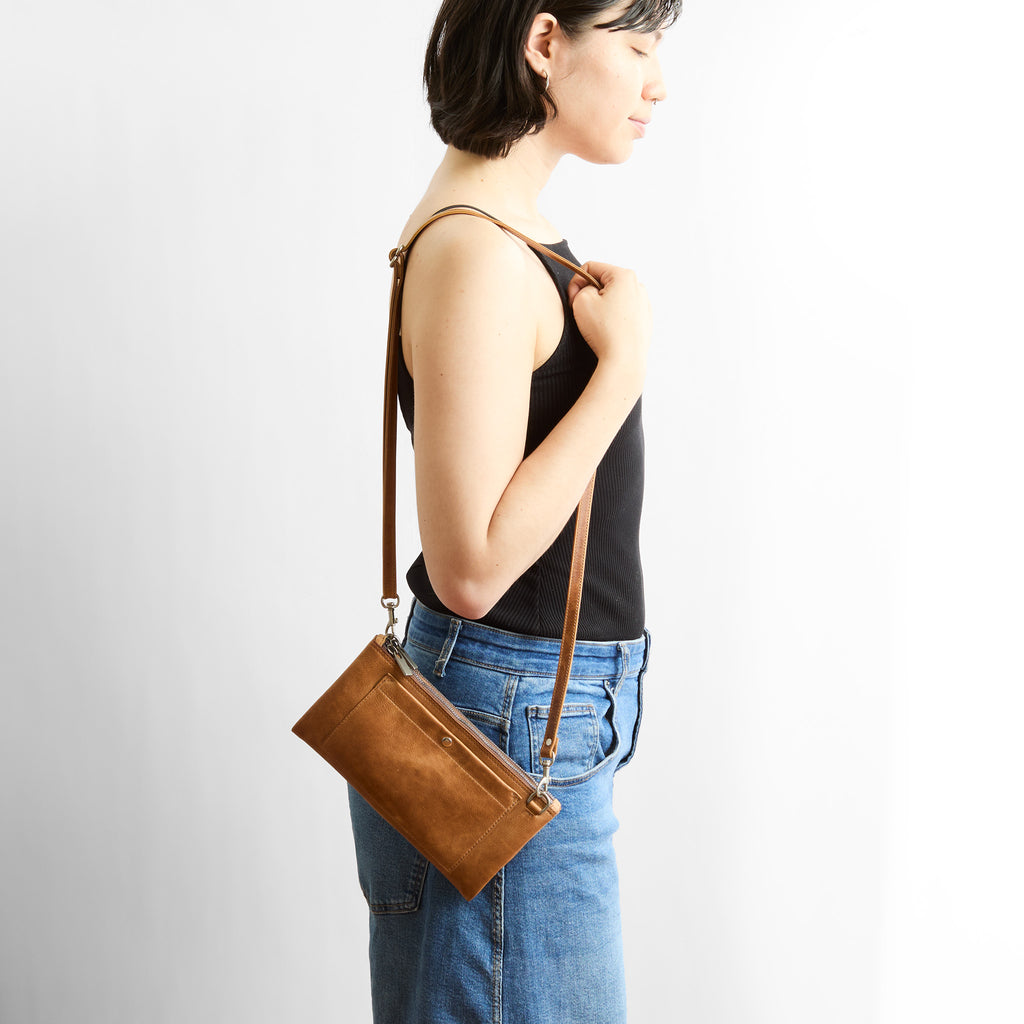 gemini crossbody being modeled 