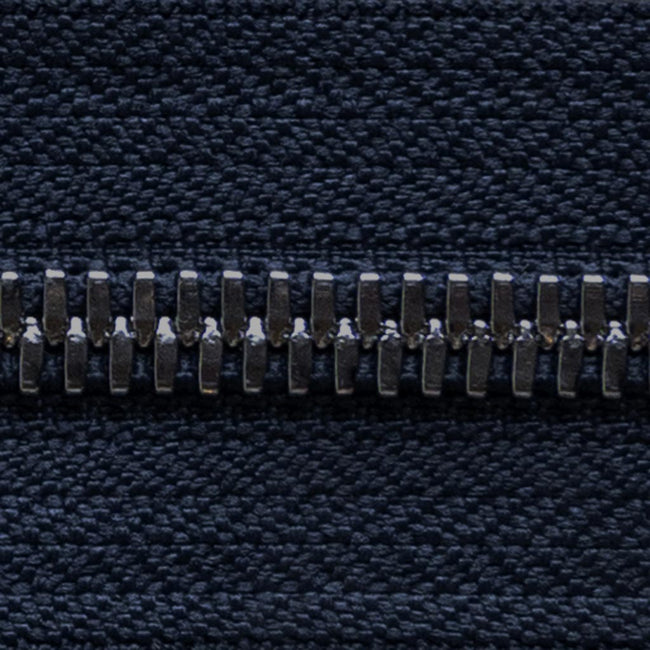 midnight navy | antique | zipper swatch