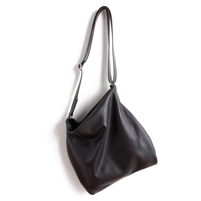 nero black | the olivia crossbody size small in plonge black