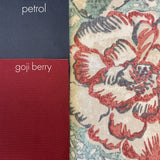 peony bowl nectar | swatch | linen blend