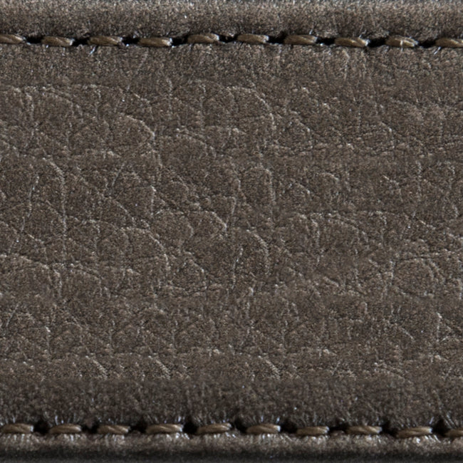 pewter strap | two stitch wide | swatch