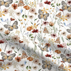 pressed flowers | cotton sateen | vault premium