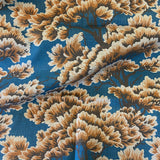 umi blue | swatch | linen blend