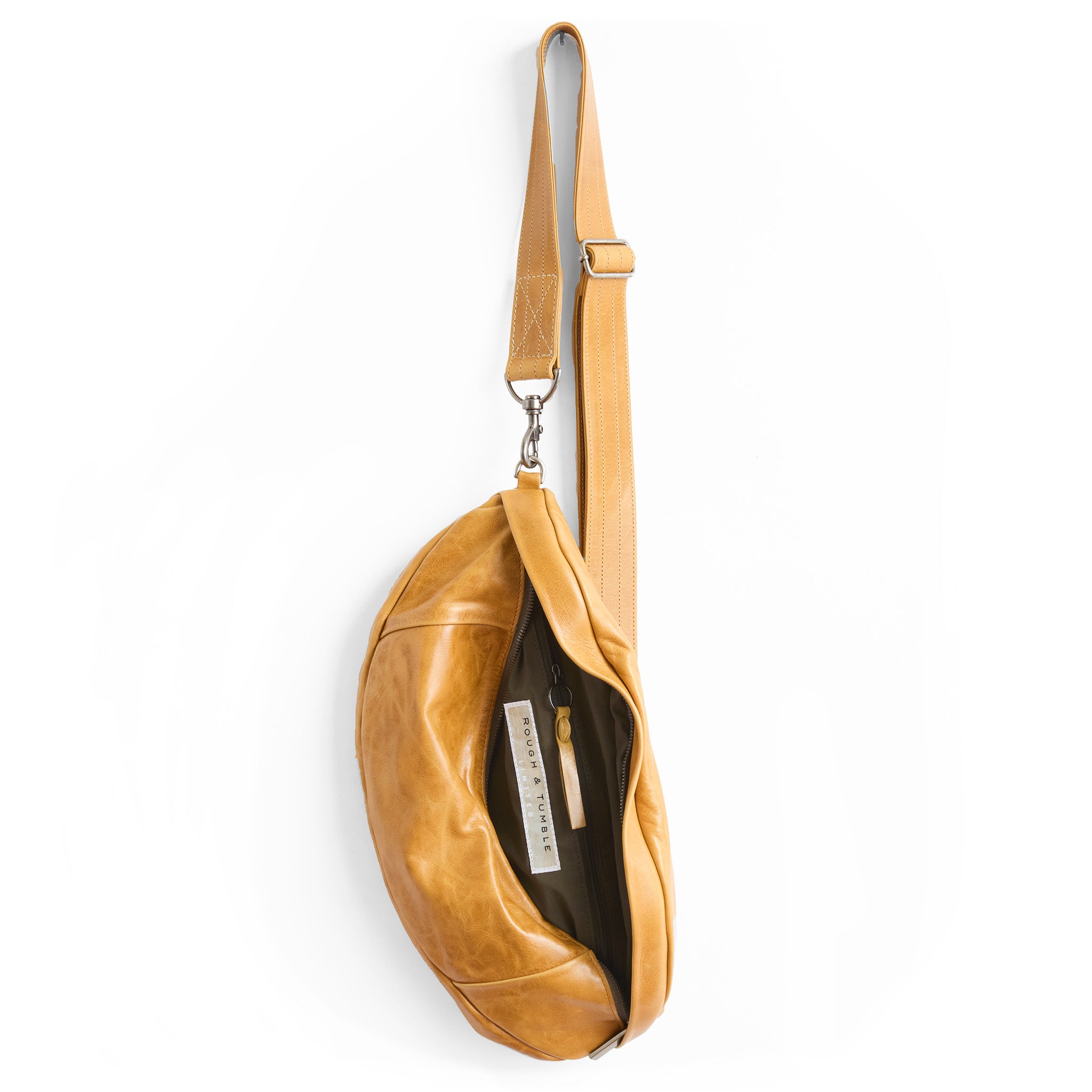 lissa in goldenrod, showcasing interior kelp lining