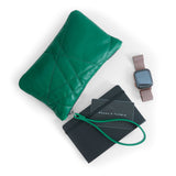 quilted pashi emerald | swatch