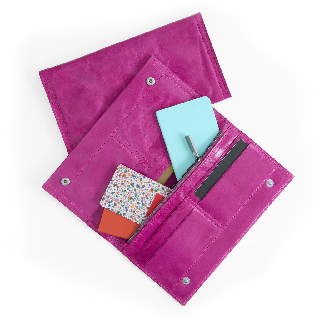 clic wallet in hibiscus