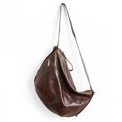 bourbon + mahogany | duffel single zip in bourbon
