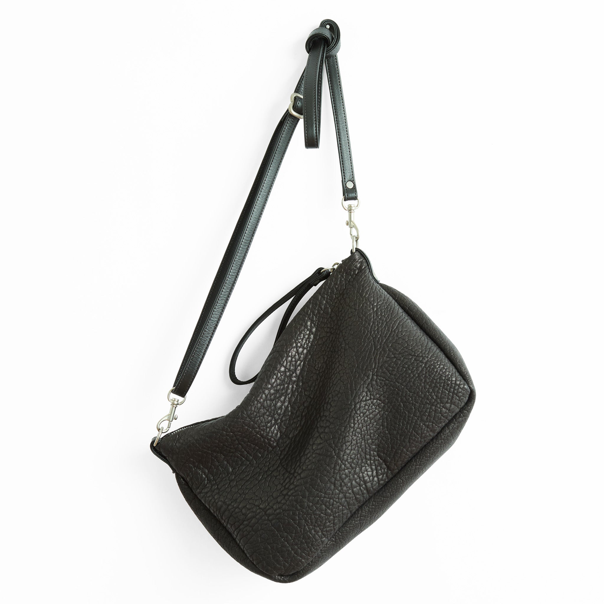 scottie in black pebble lamb