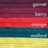 mallard | nylon | zipper swatch