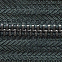 dark green | antique silver |  zipper swatch