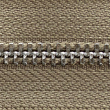 mocha | nickel | zipper swatch