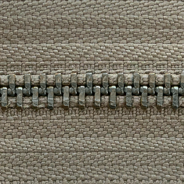morel | antique | zipper swatch