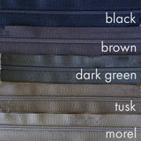 tusk | nylon | zipper swatch