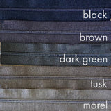 morel | nylon | zipper swatch