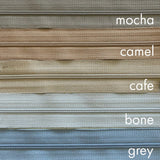 mocha | nylon | zipper swatch