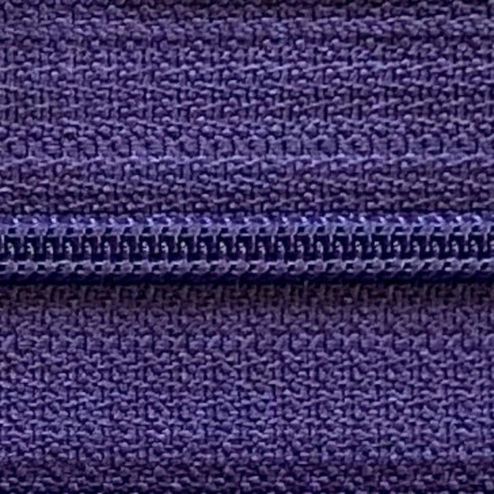 purple | nylon | zipper swatch