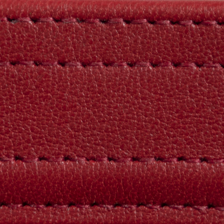 red narrow strap | swatch