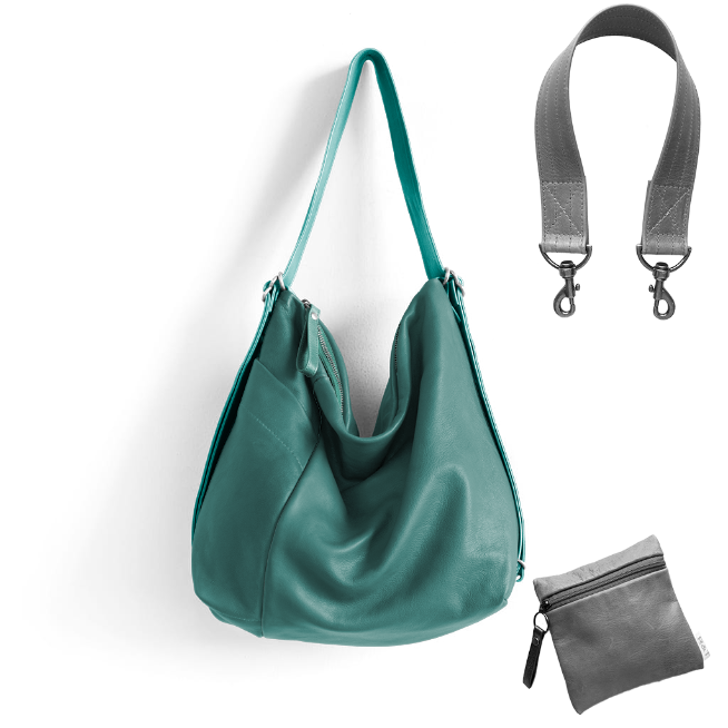 Custom Side Pocket Hobo Pack - Customer's Product with price 466.00