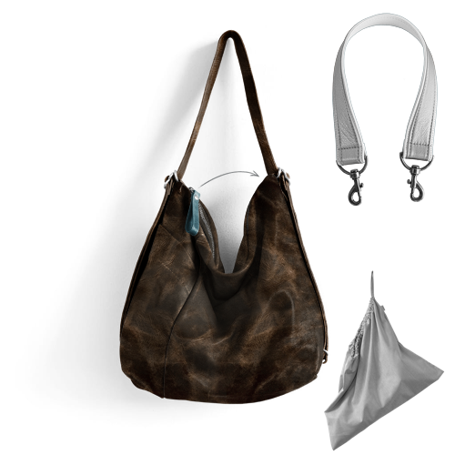 Custom Side Pocket Hobo Pack - Customer's Product with price 526.00