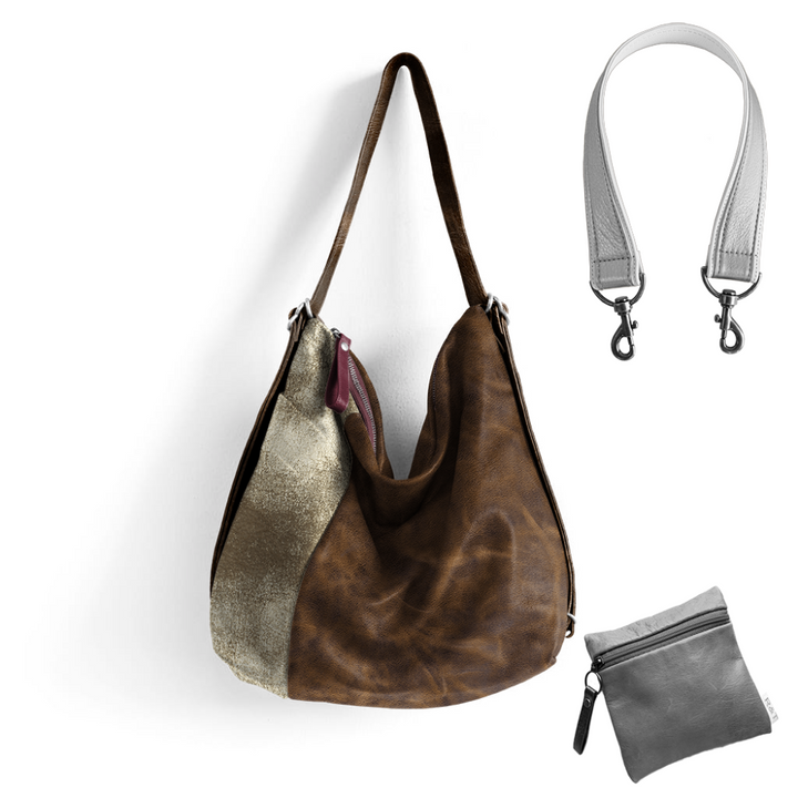 Custom Side Pocket Hobo Pack - Customer's Product with price 526.00