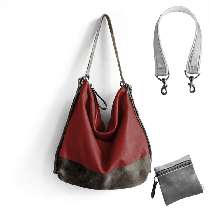 Custom Adjustable Hobo | Leather Base - Customer's Product with price 536.00