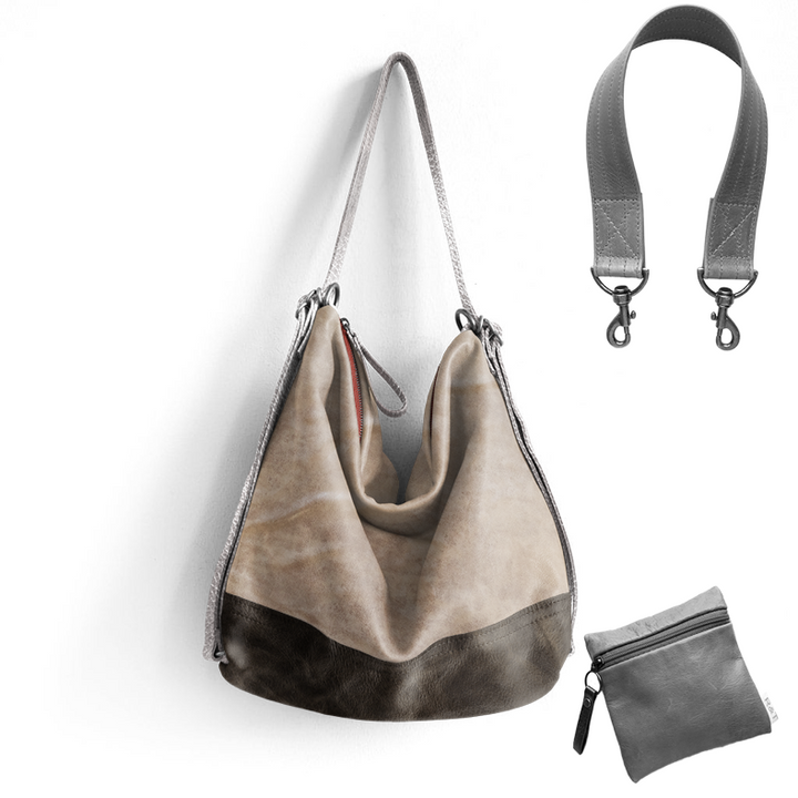 Custom Adjustable Hobo | Leather Base - Customer's Product with price 436.00