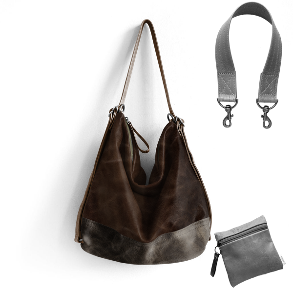 Custom Adjustable Hobo | Leather Base - Customer's Product with price 416.00