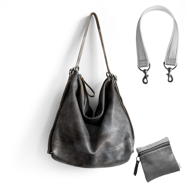Custom Adjustable Hobo | Leather Base - Customer's Product with price 526.00