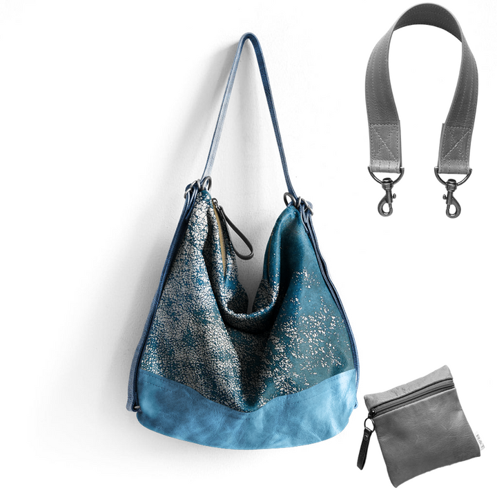 Custom Adjustable Hobo | Leather Base - Customer's Product with price 456.00