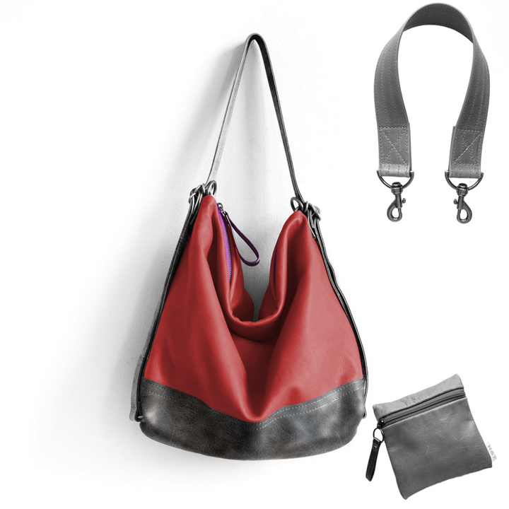 Custom Adjustable Hobo | Leather Base - Customer's Product with price 436.00